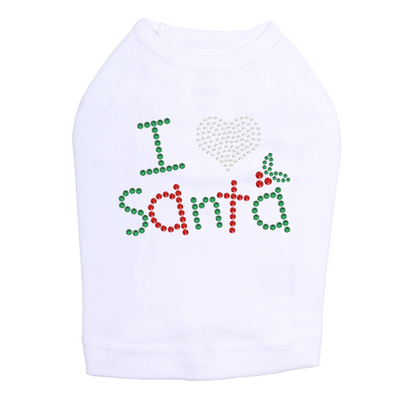 I Love Santa - Dog Tank