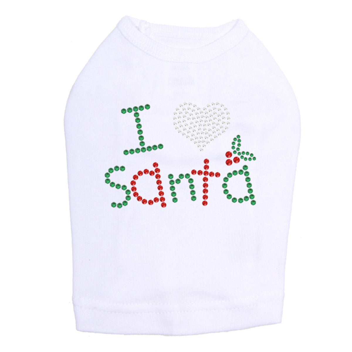 I Love Santa - Dog Tank