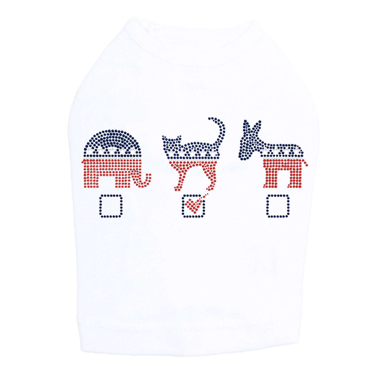 Vote Cat, Elephant, Donkey - Cat Tank