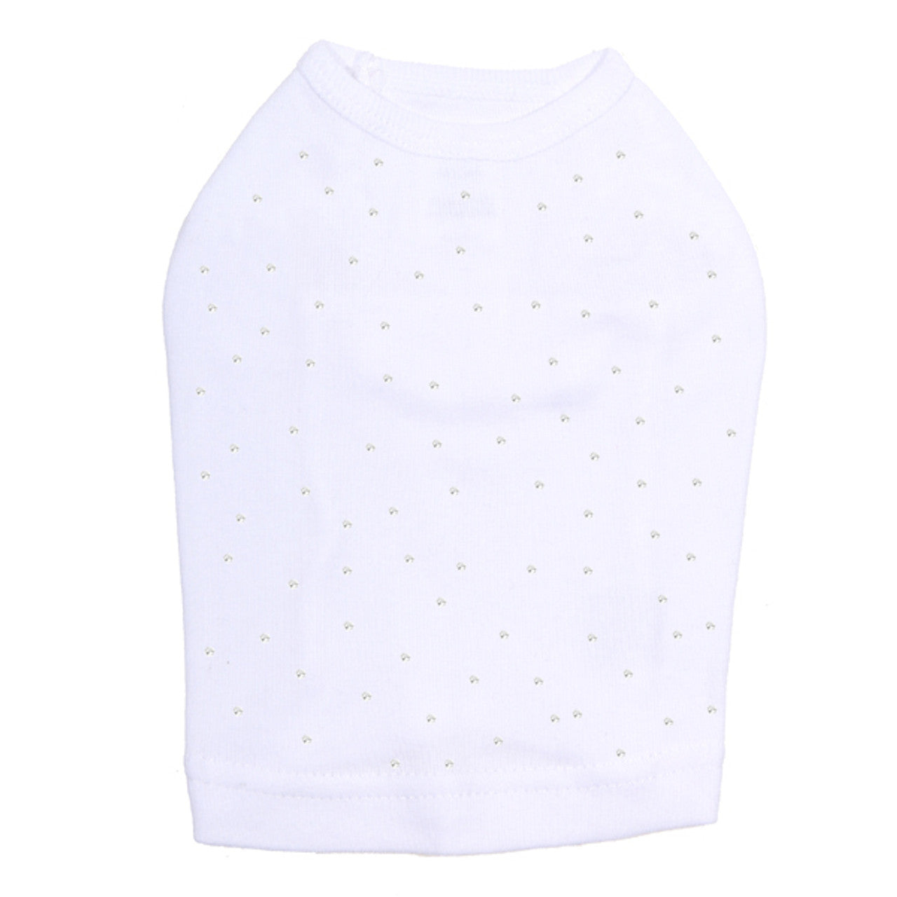 Scattered Stones (Clear Rhinestones) - Dog Tank
