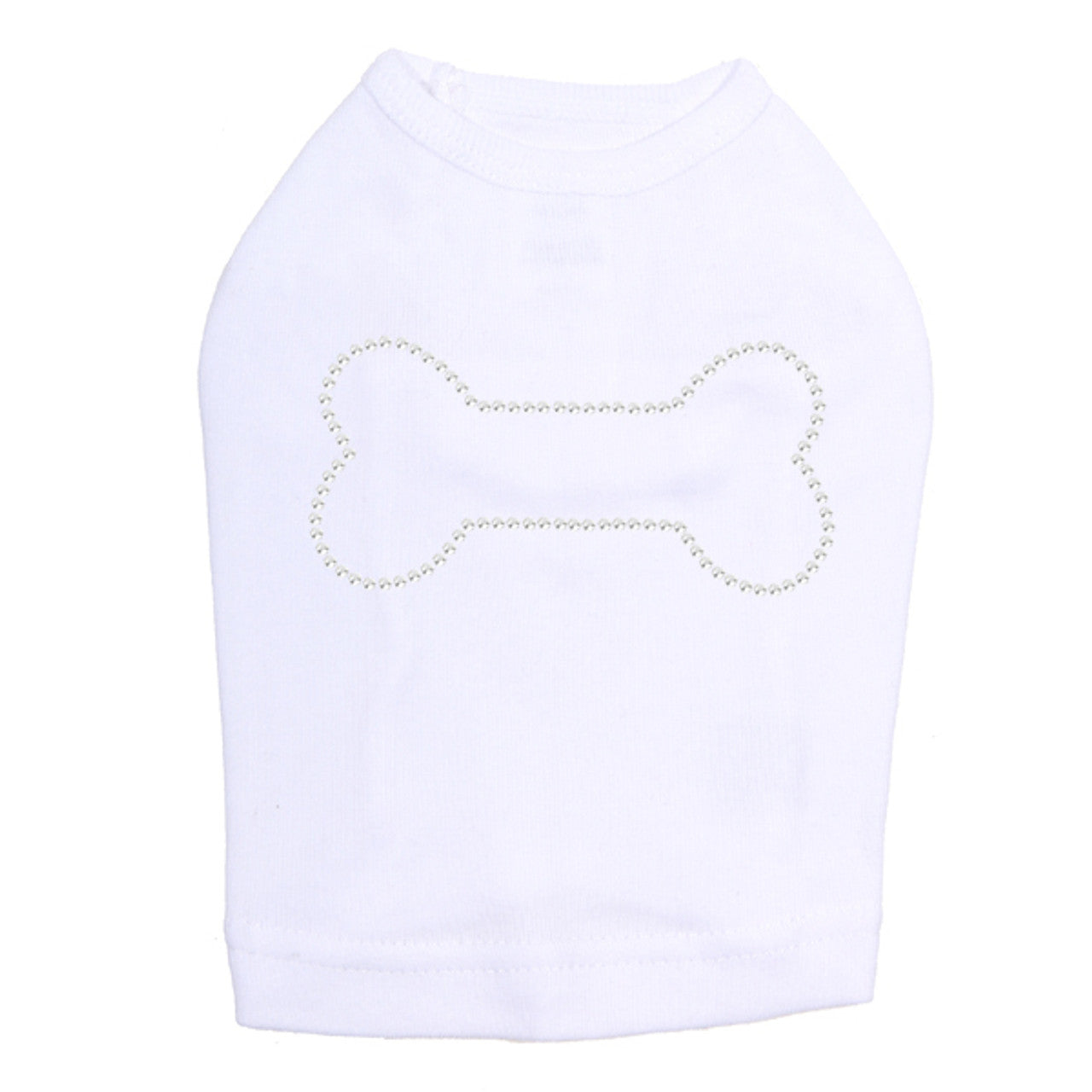 Bone - Rhinestone Dog Tank
