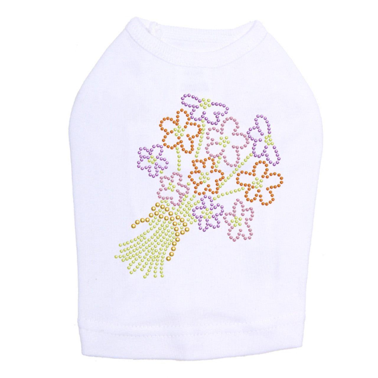 Flower Bouquet - Dog Tank