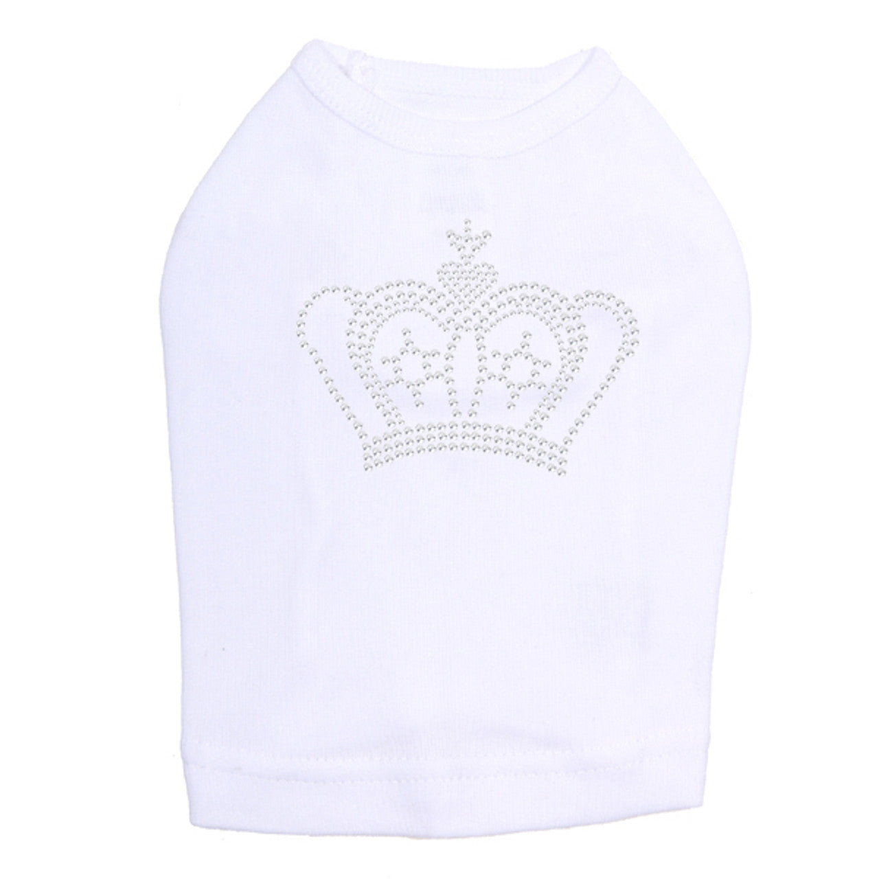 Crown 12 (Rhinestones) - Dog Tank