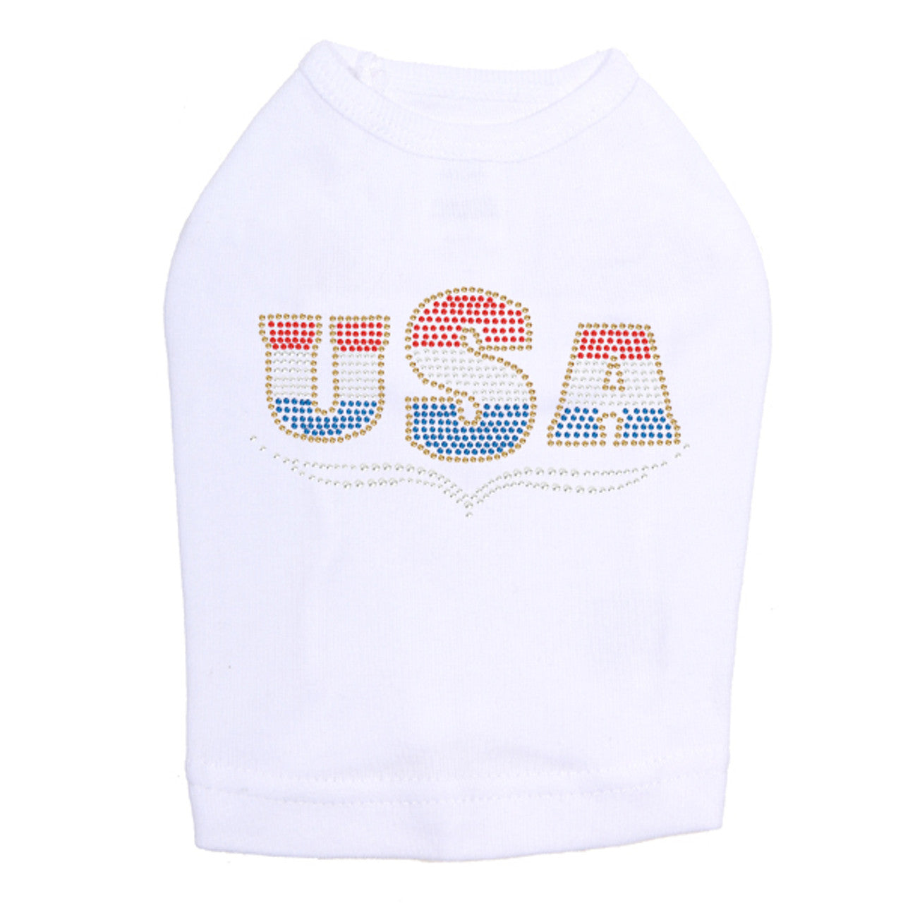 USA - Tricolor - Dog Tank