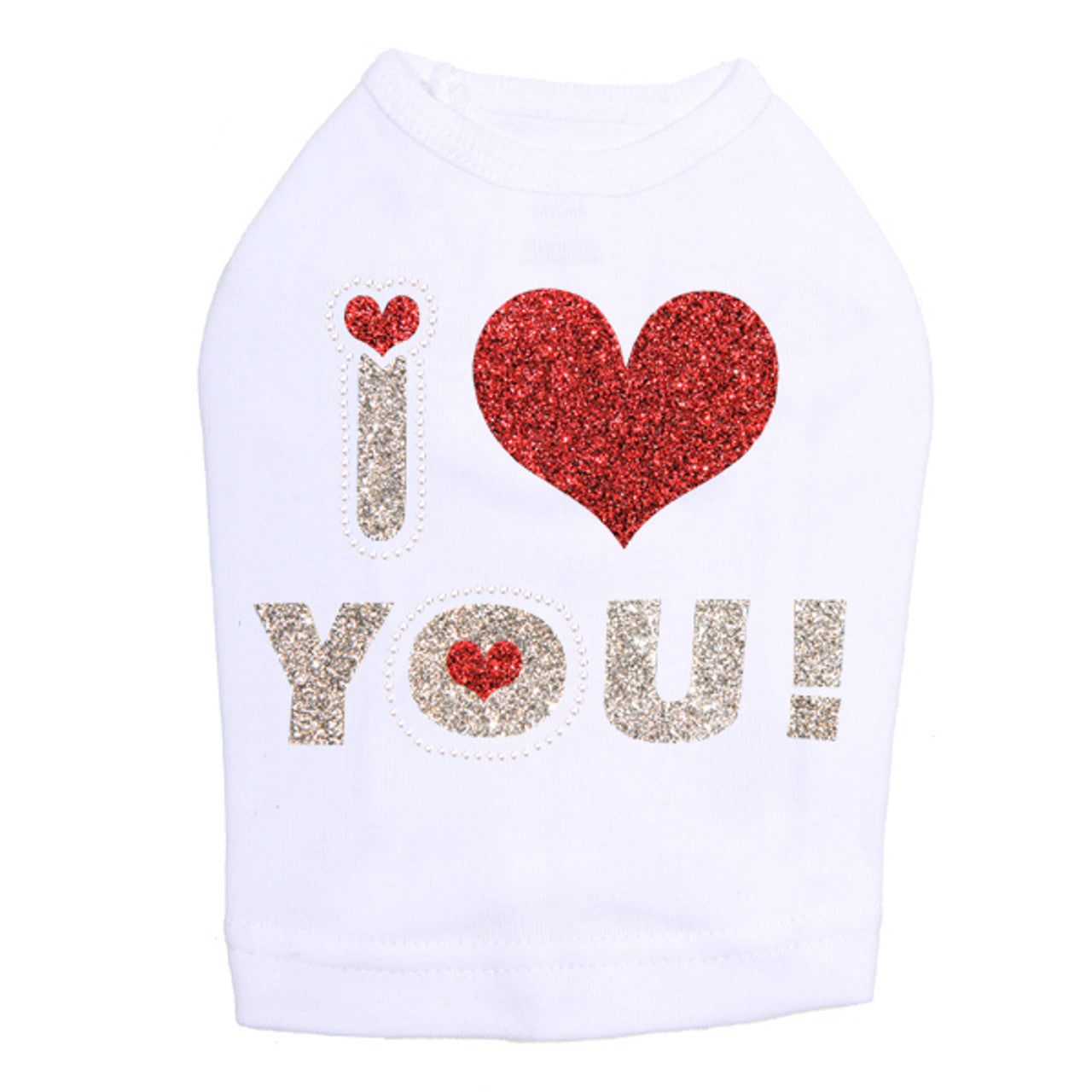 I Love You 2 - Dog Tank