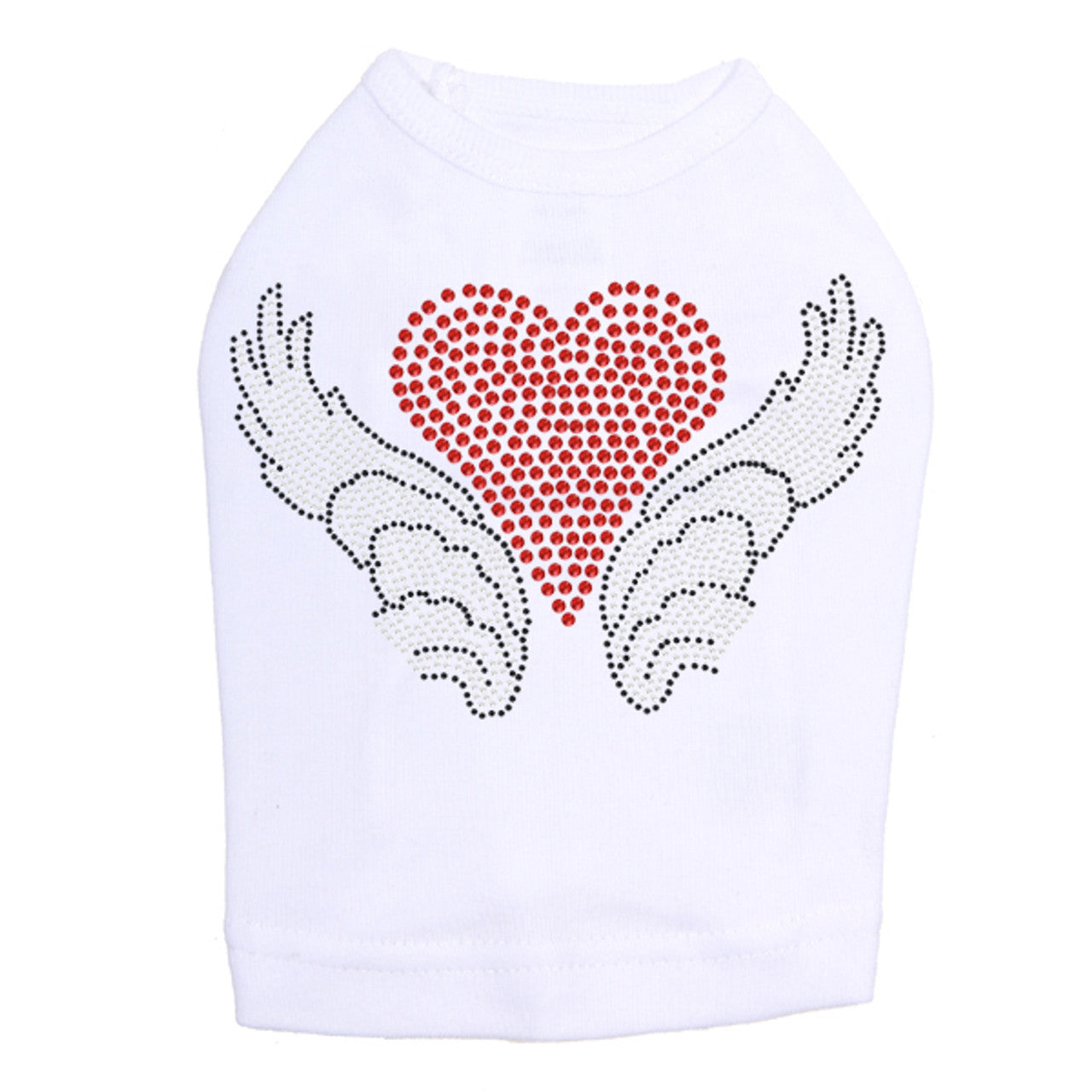 Heart with Wings 2 - Dog Tank
