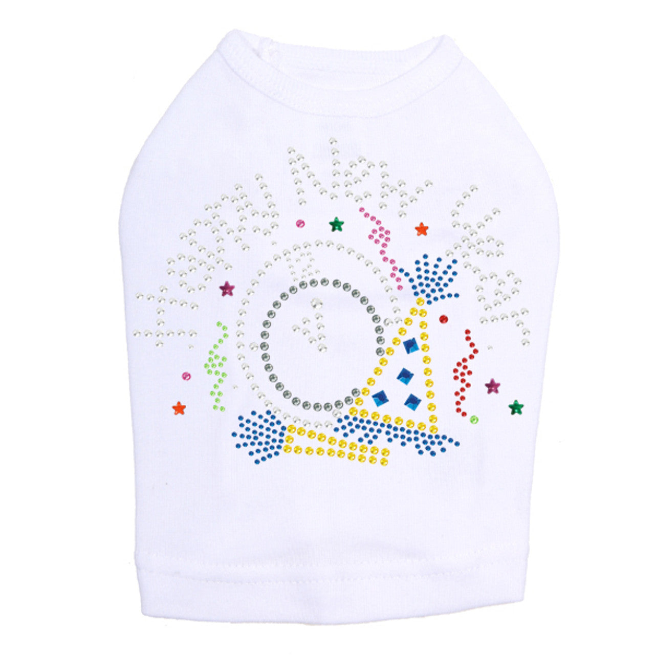 Happy New Year Clock - Dog Tank