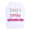Daddys Little Valentine - Dog Tank