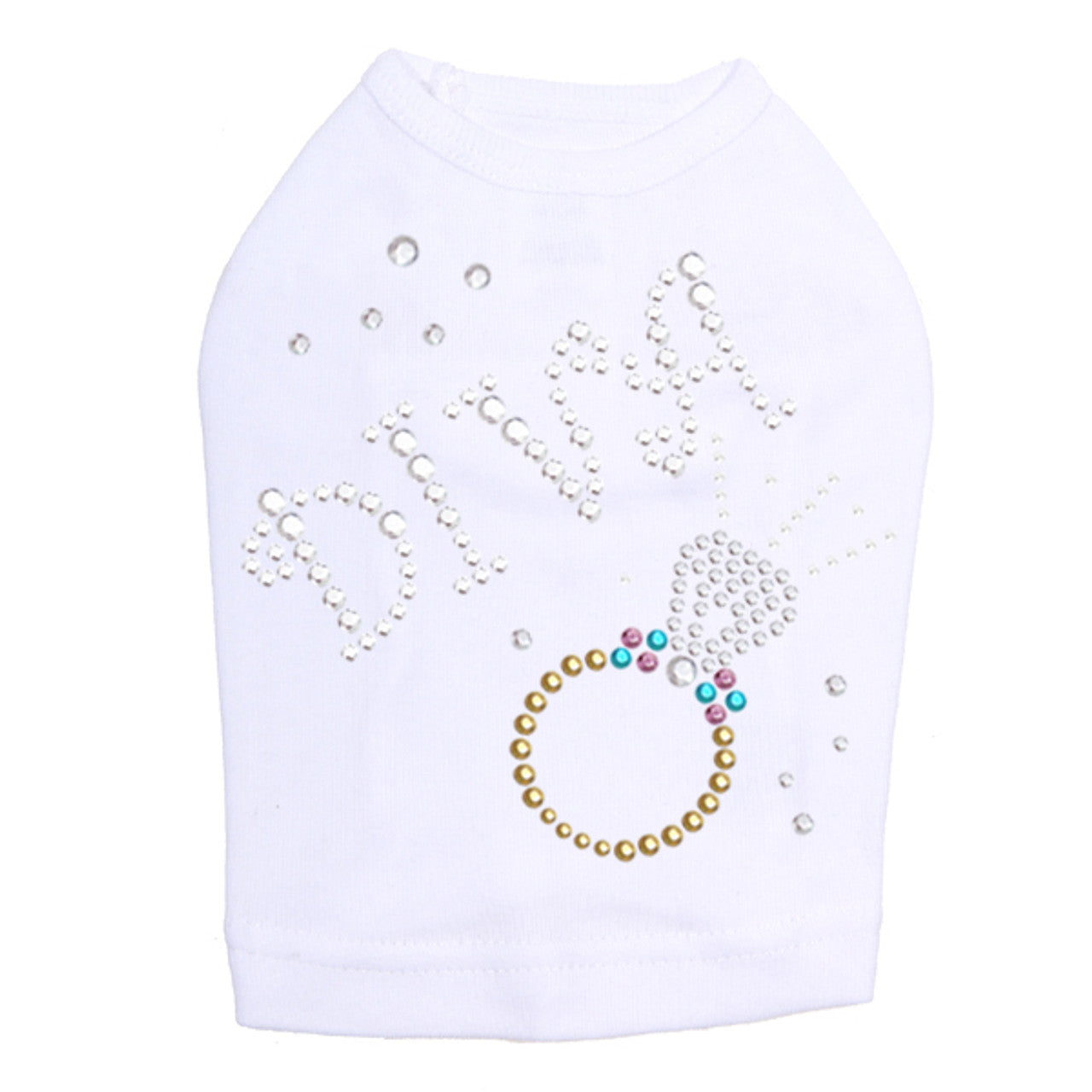 Diva with Ring - Dog Tank