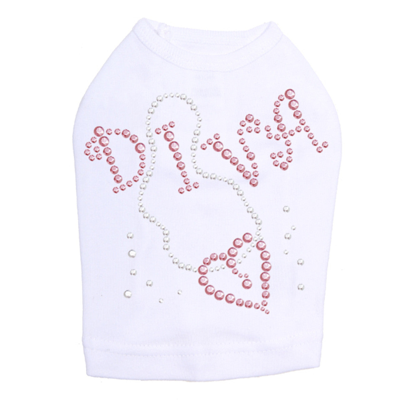 Diva with Necklace - Dog Tank