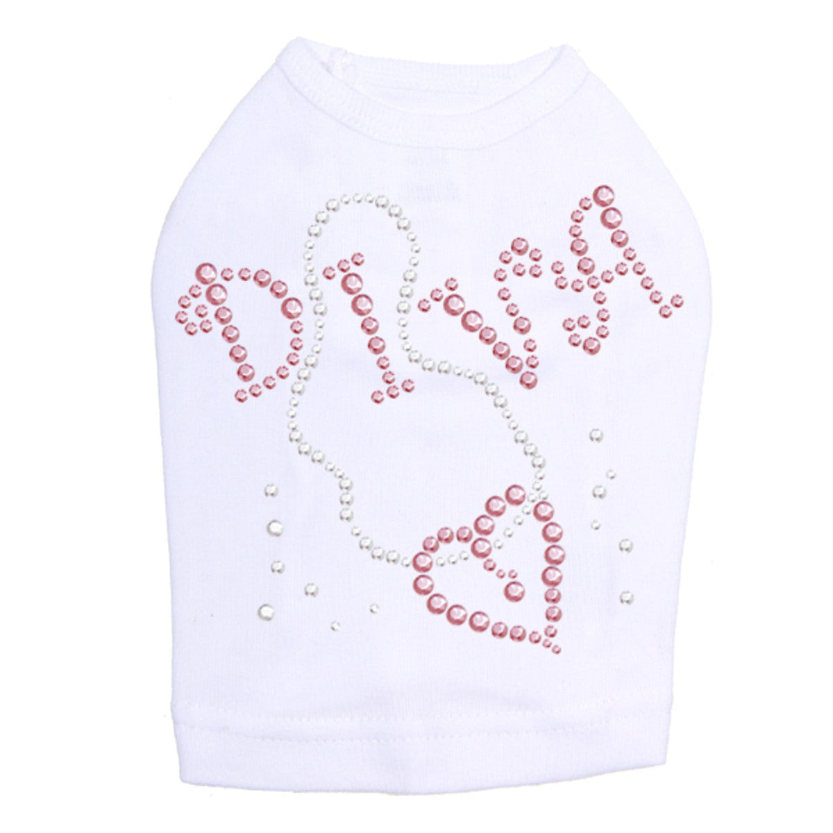 Diva with Necklace - Dog Tank