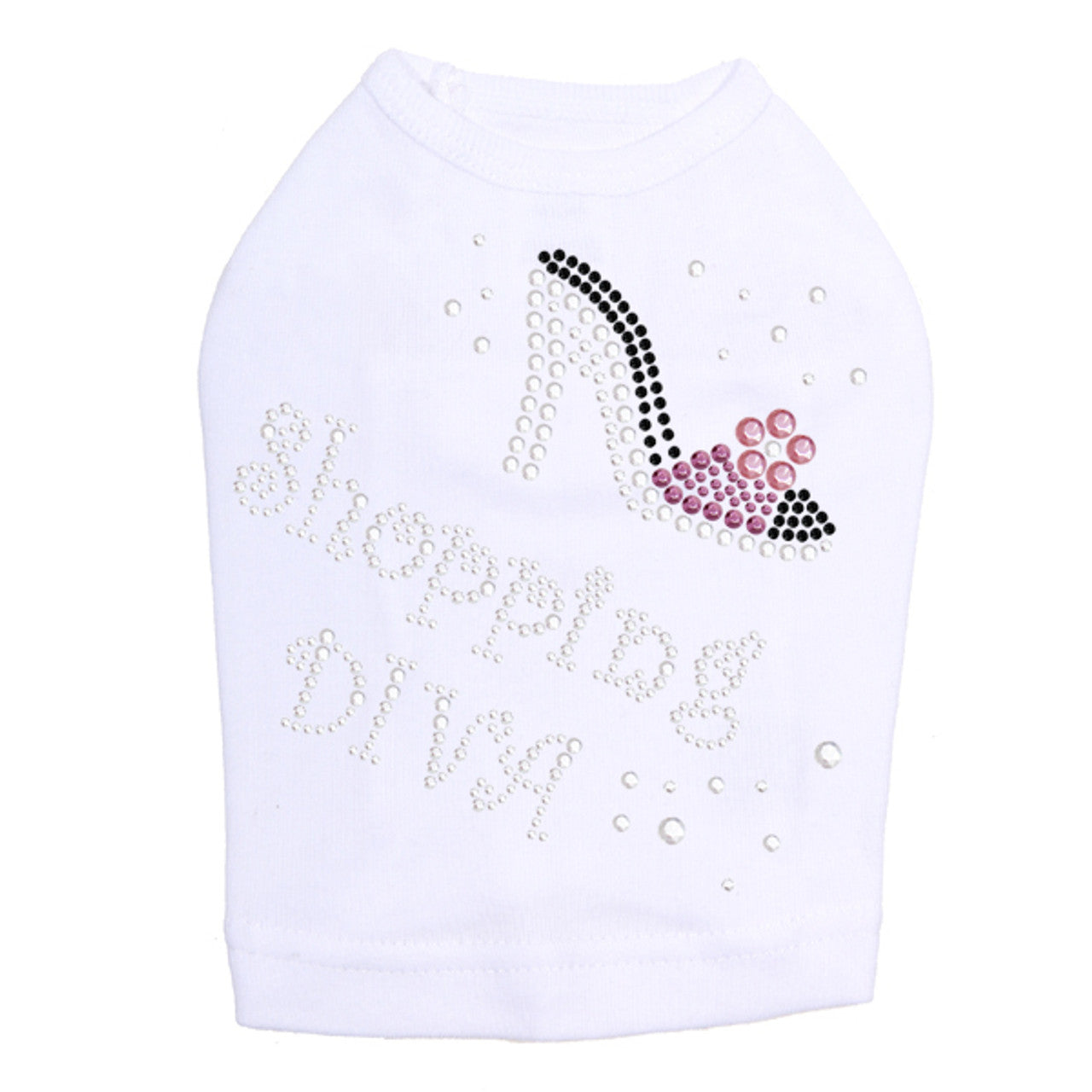 Shopping Diva High Heel Shoe - Dog Tank