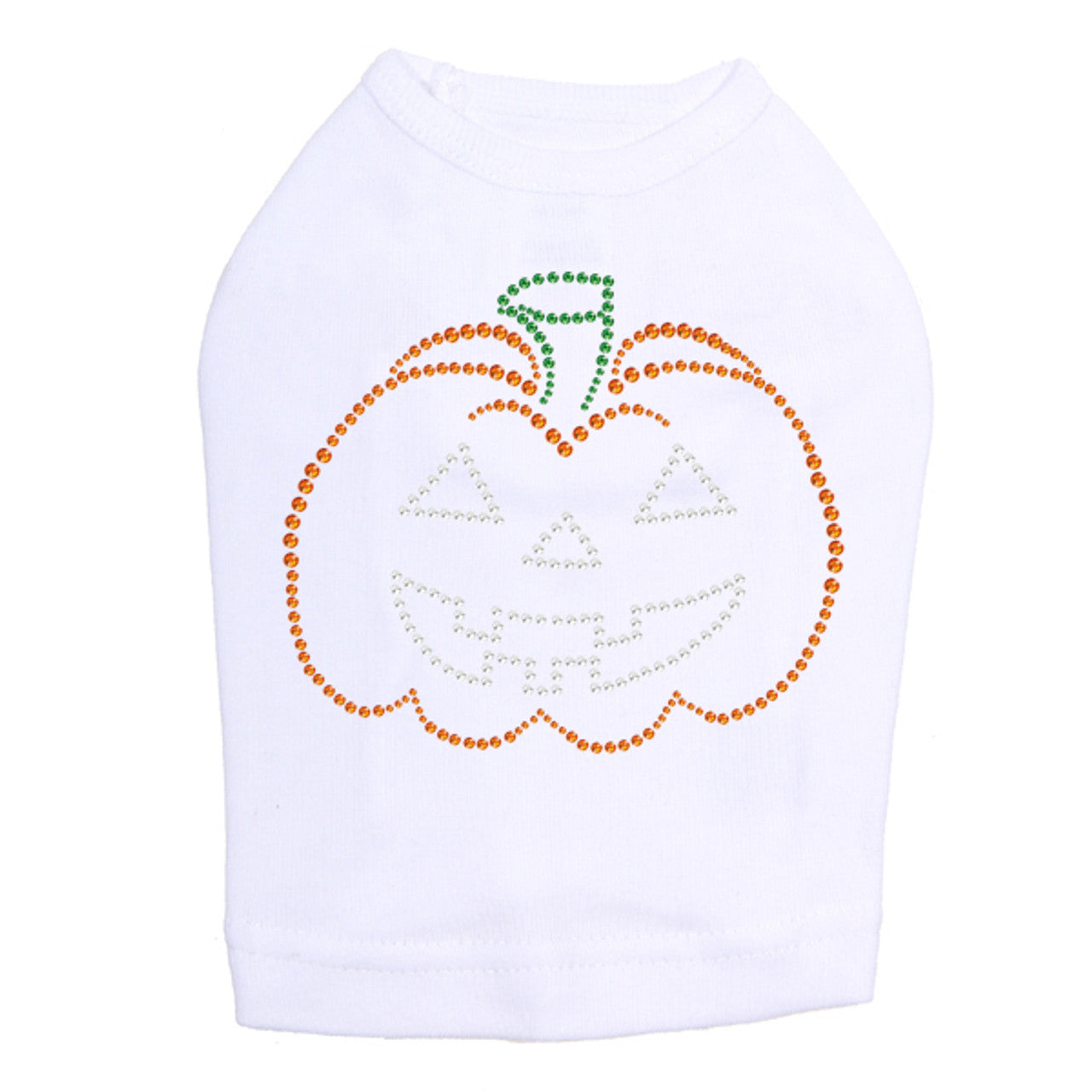 Jack-o-lantern Outline - Dog Tank