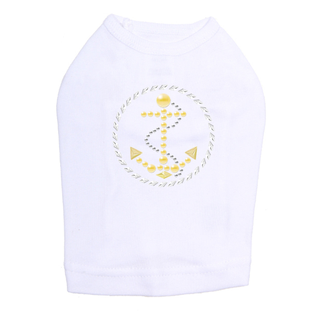 Anchor Circle (Nailhead) - Dog Tank