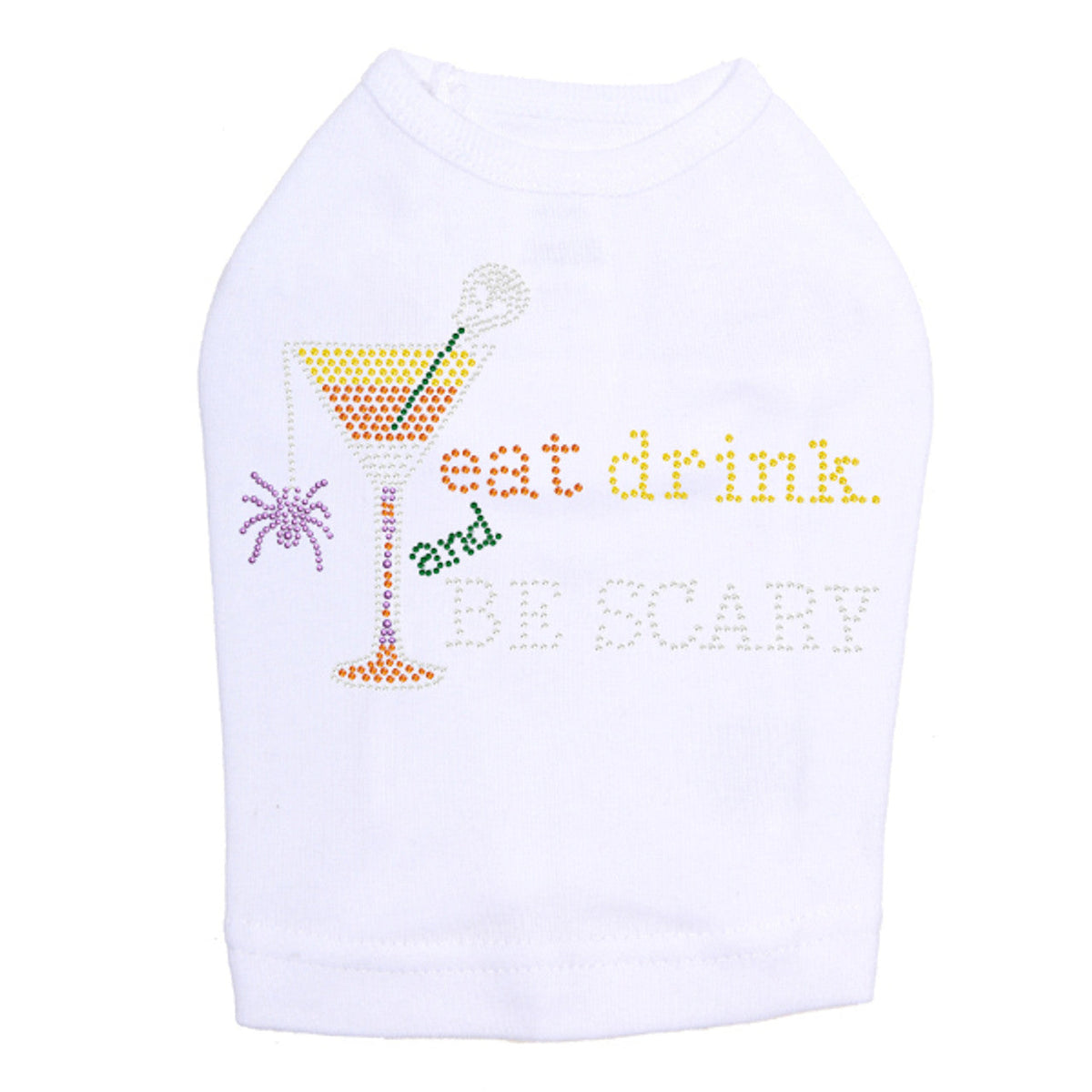 Eat, Drink & be Scary- Dog Tank