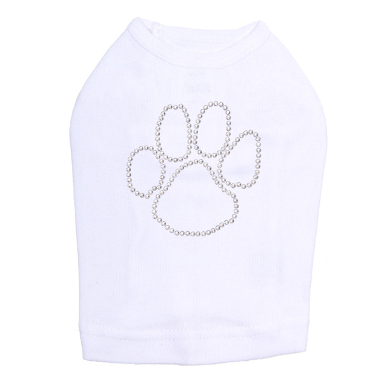Paw (Silver Nailheads) - Dog Tank