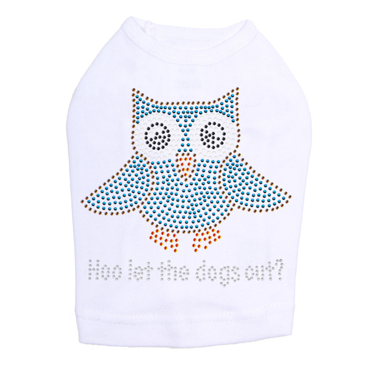 Blue Owl with Hoo Let the Dogs Out? - Dog Tank
