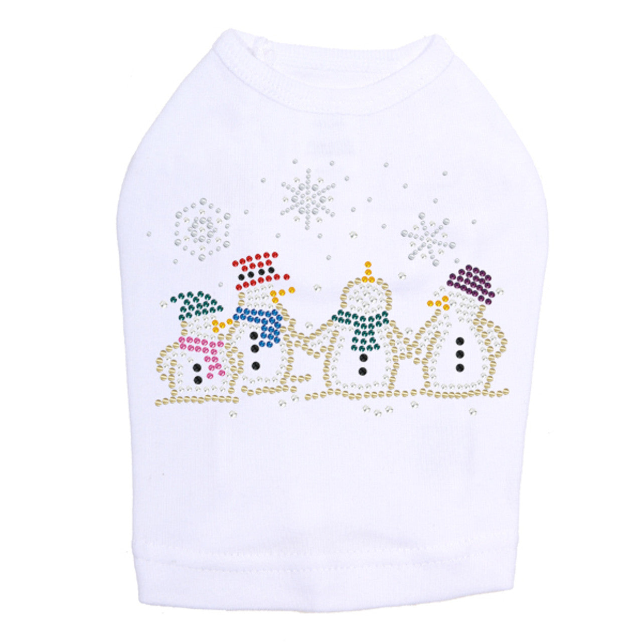 Snowman Family - Dog Tank