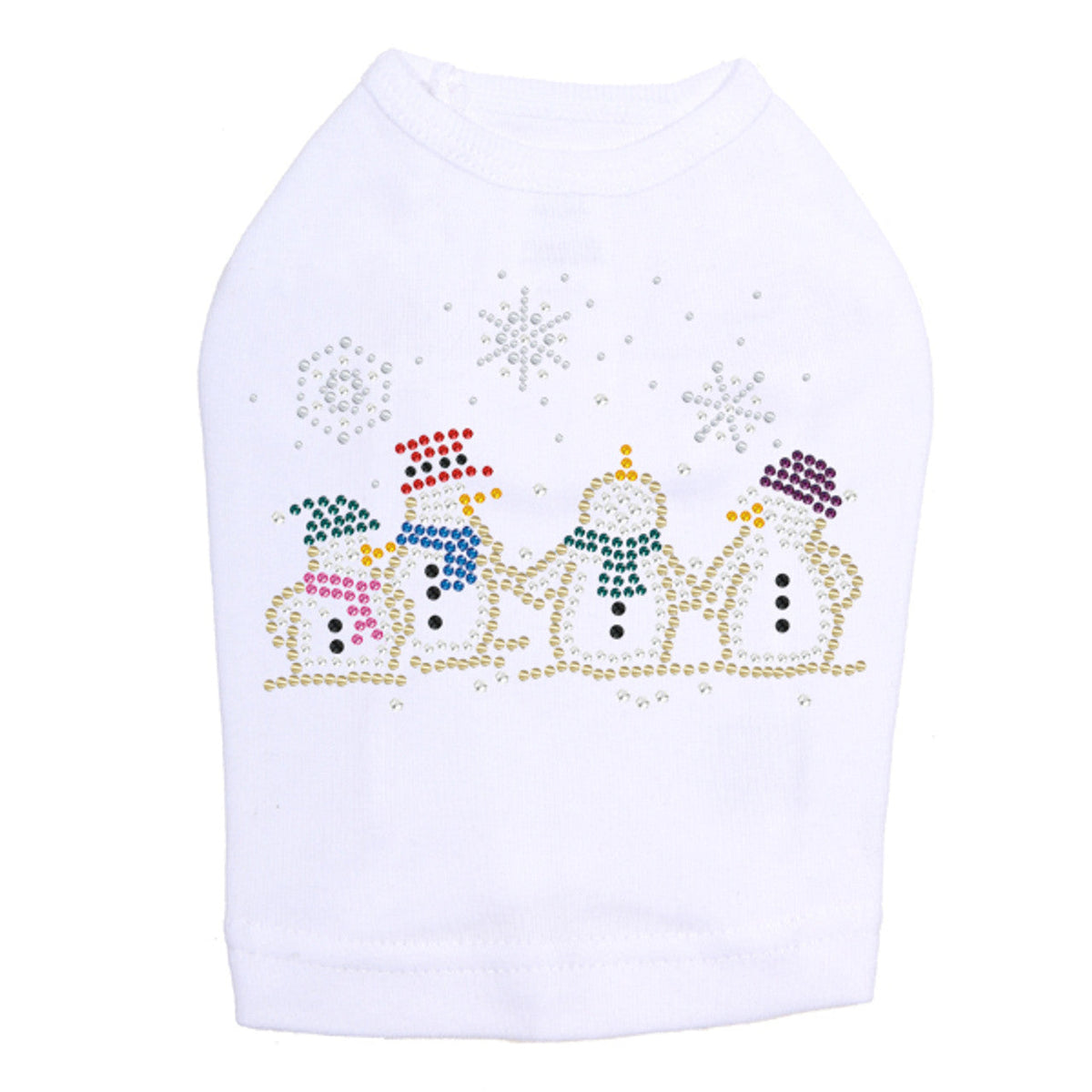 Snowman Family - Dog Tank