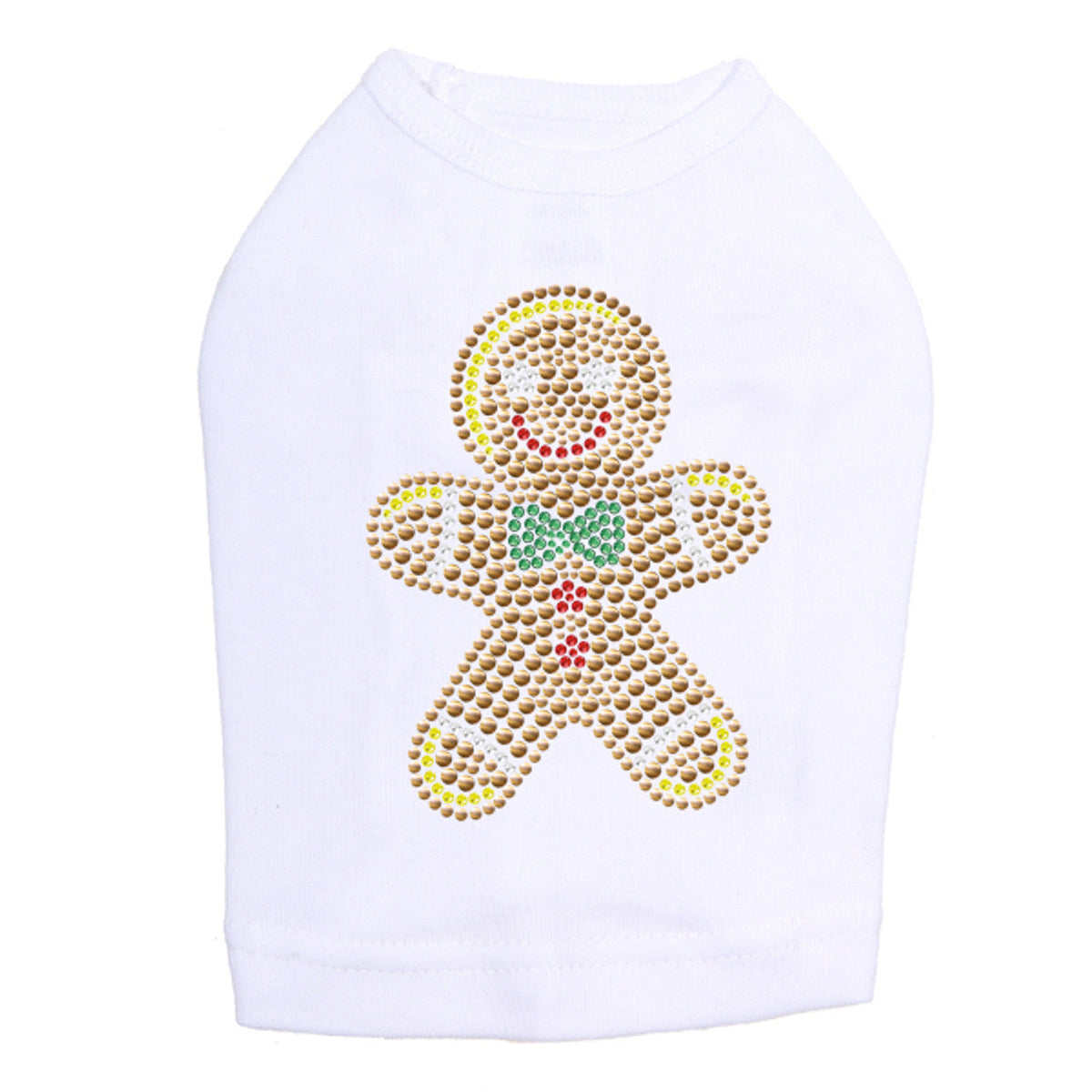 Gingerbread Man - Dog Tank