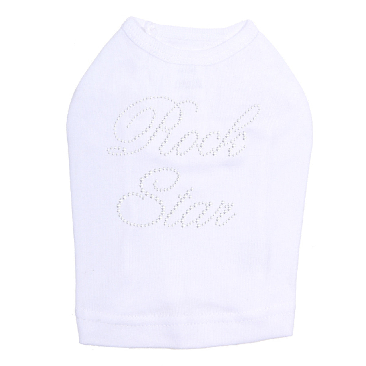 Rock Star (Silver) - Dog Tank