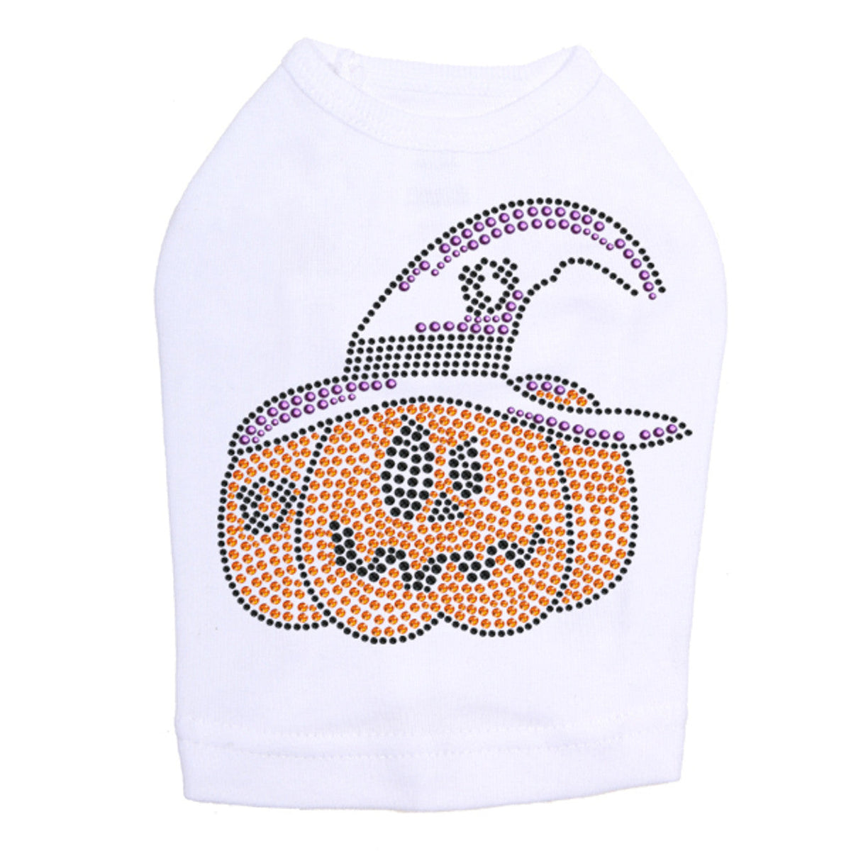 Jack OLantern with Hat - Dog Tank