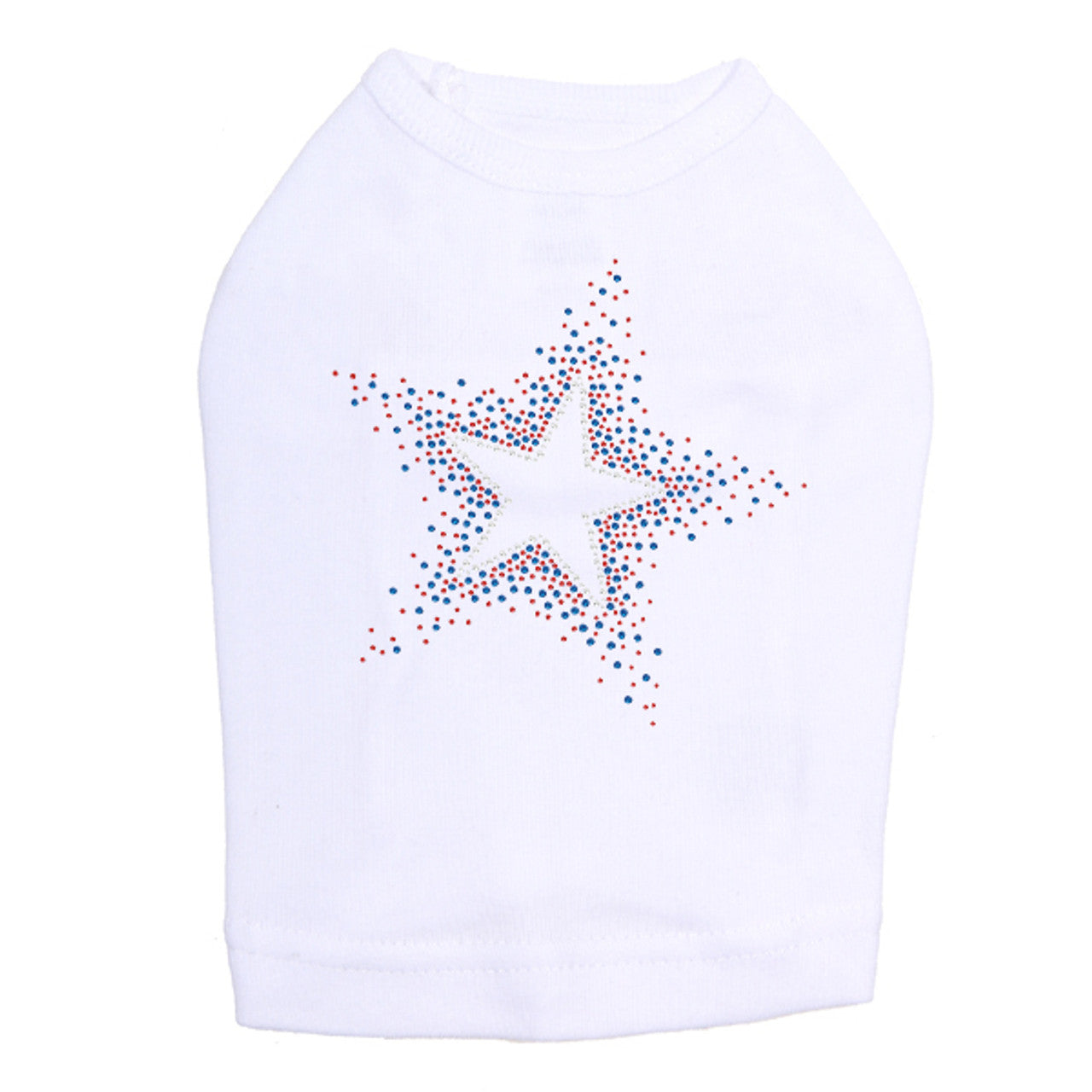 Star (Red & Blue) - Dog Tank