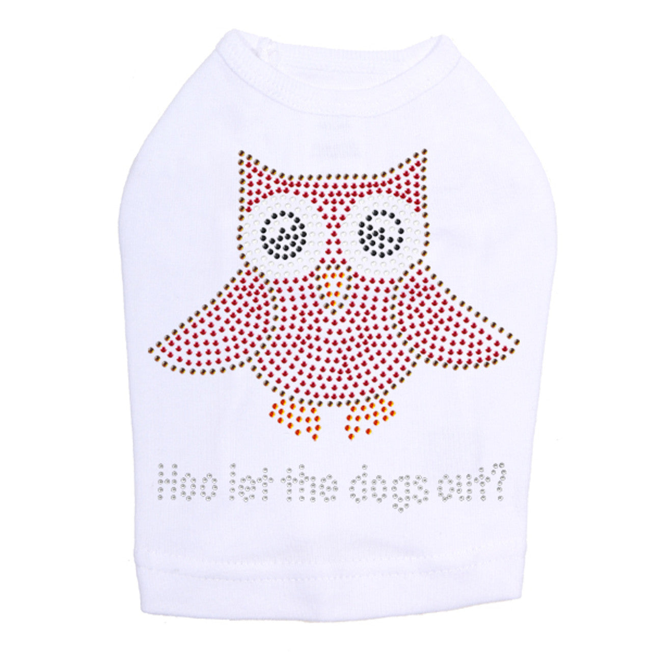 Pink Owl with Hoo Let the Dogs Out? - Dog Tank