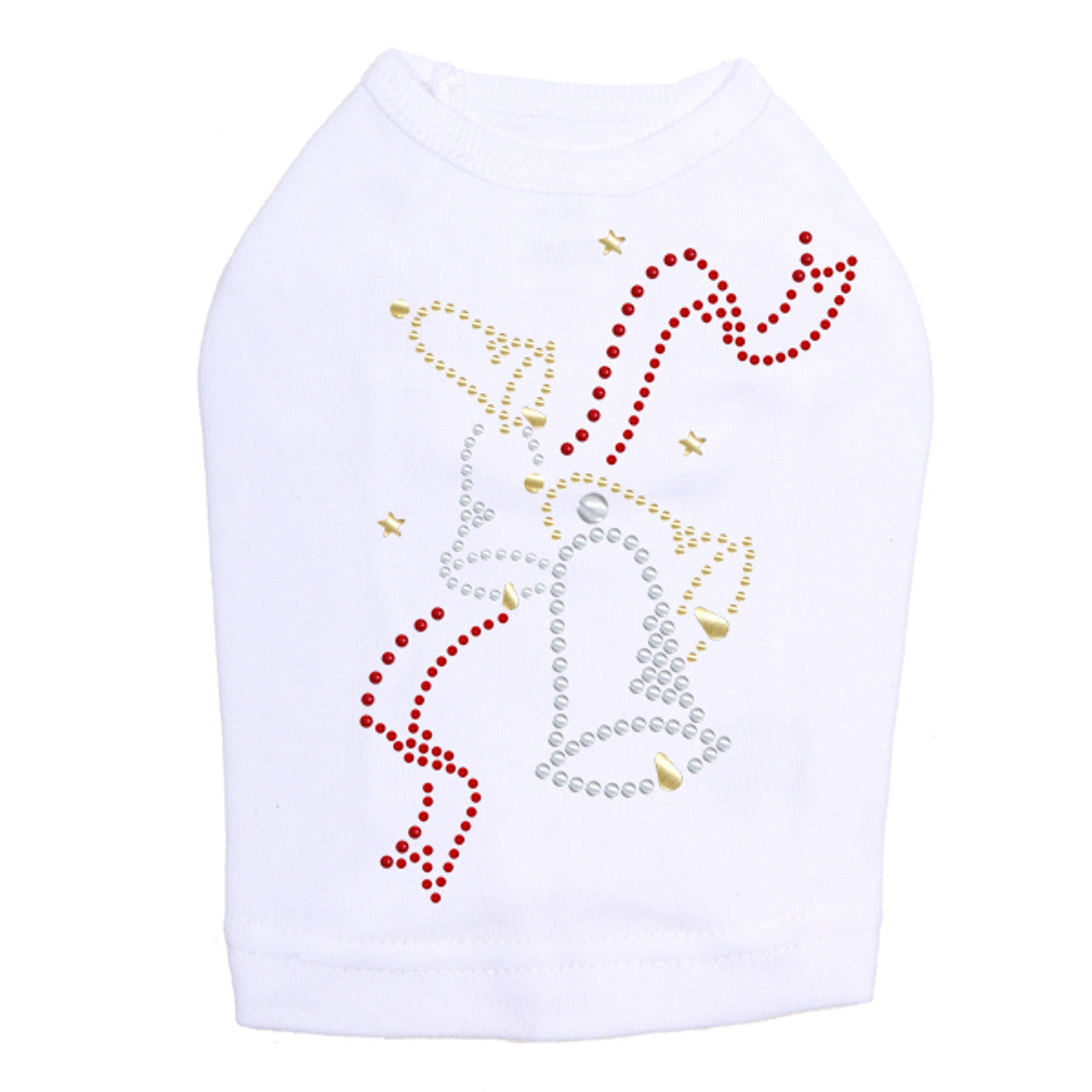 Nailhead Christmas Bells - Dog Tank