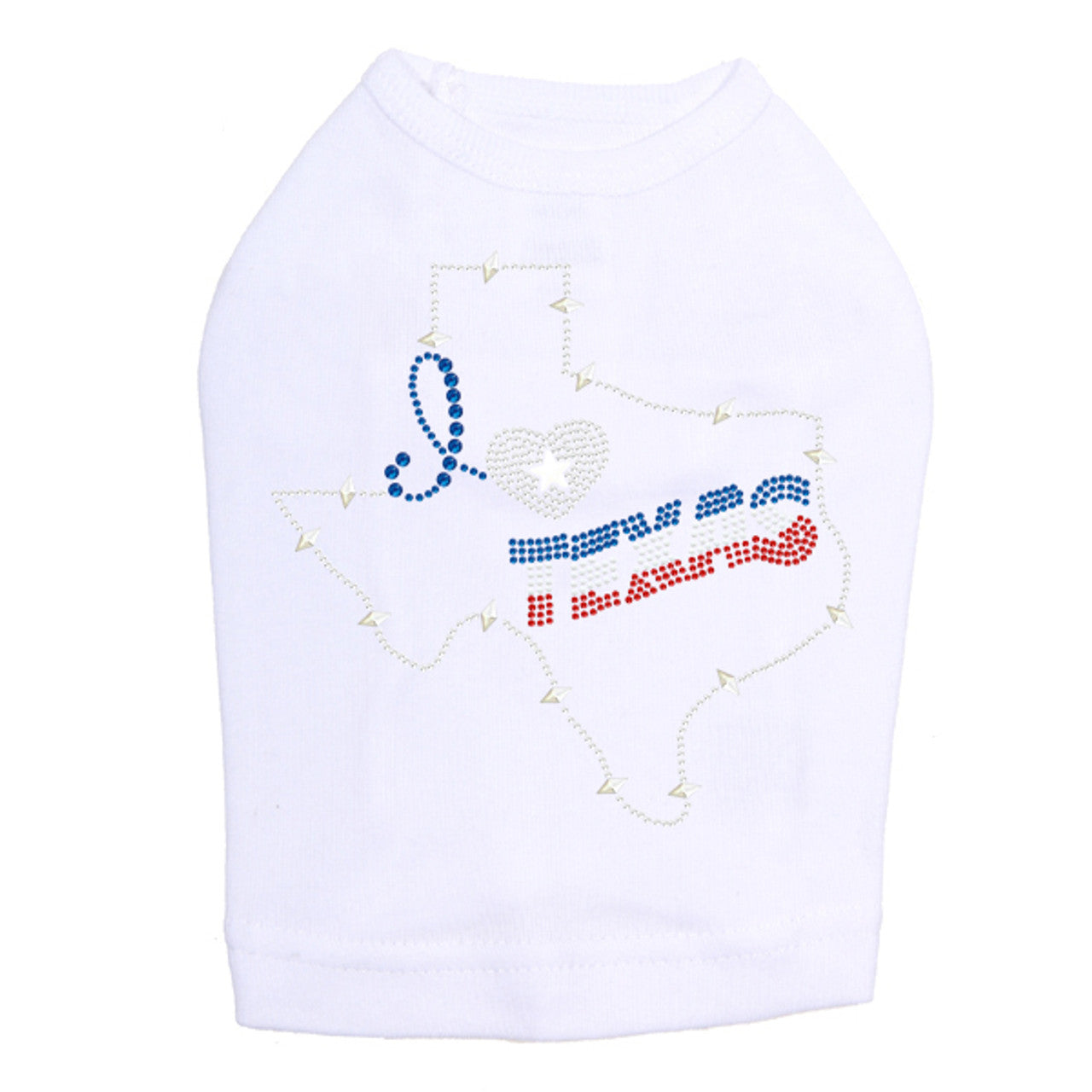 I Love Texas - Dog Tank