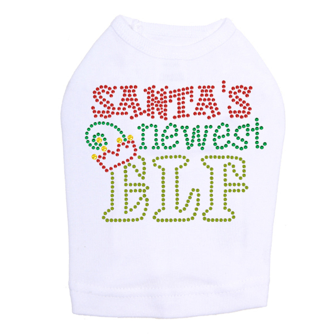 Santa's Newest Elf - Dog Tank