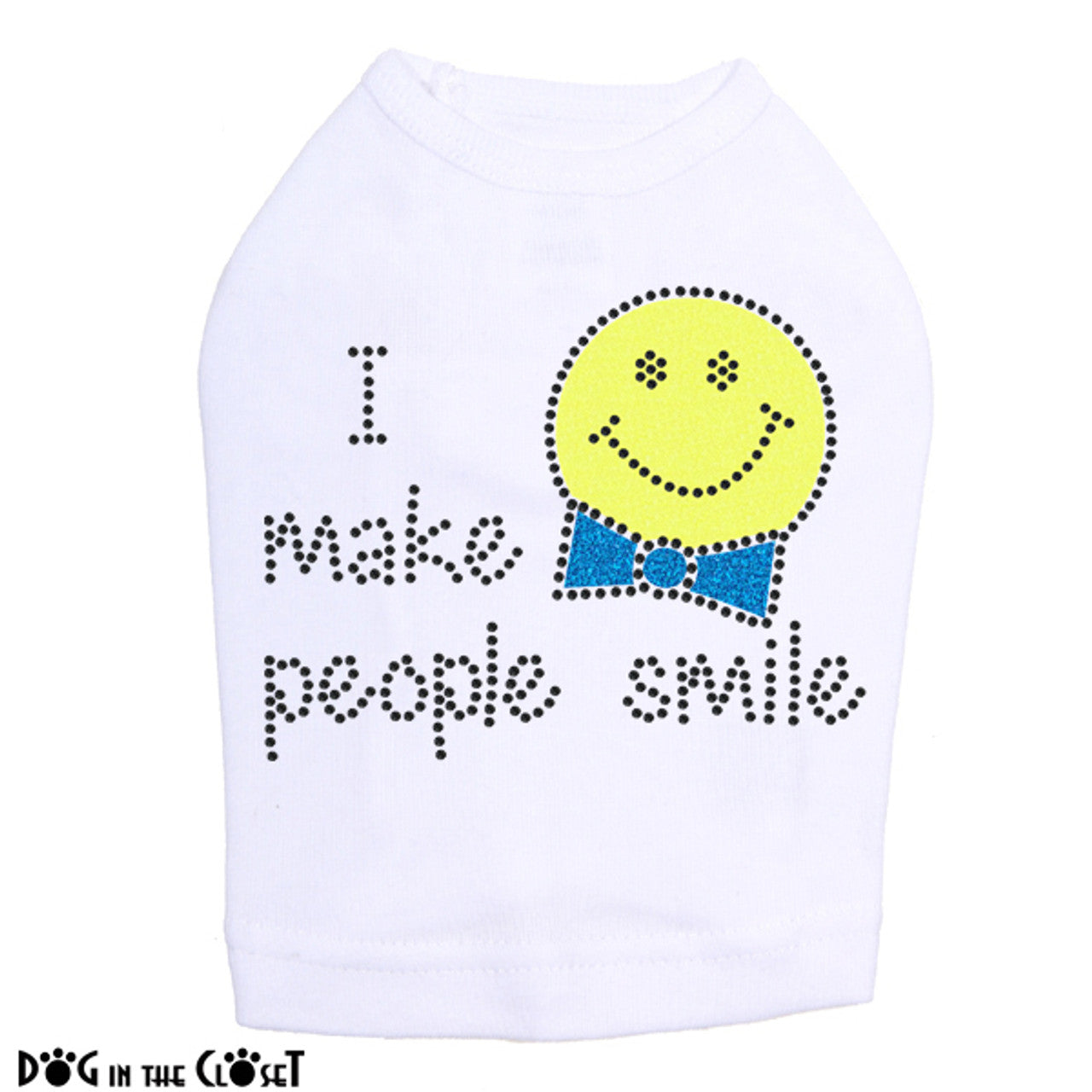 I Make People Smile (Boy) - Dog Tank