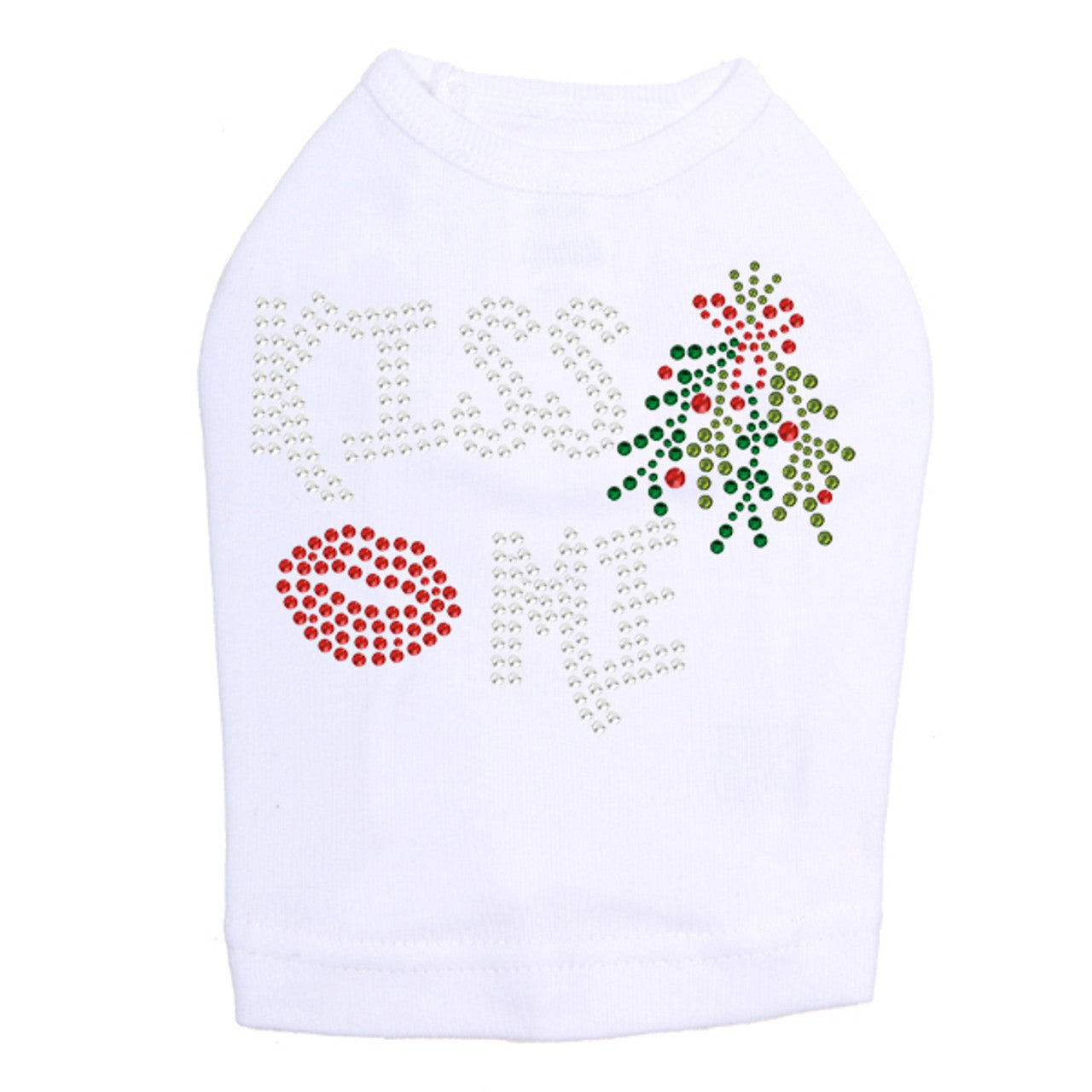 Kiss Me under the Mistletoe - Dog Tank