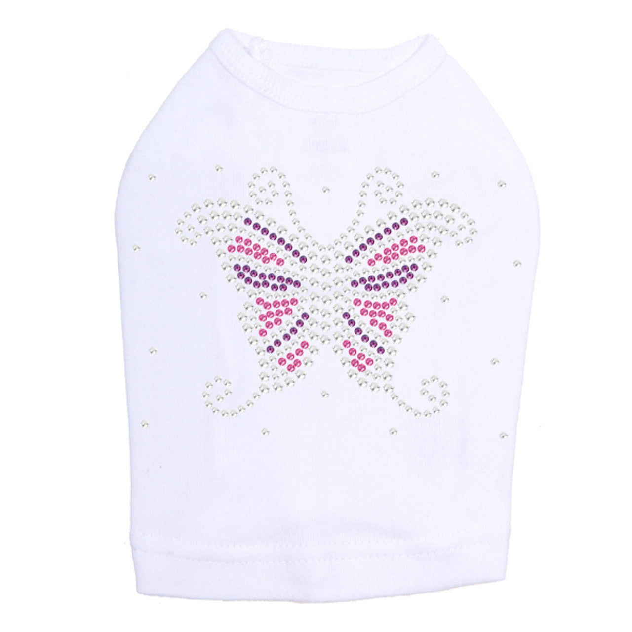 Pink & Purple Butterfly - Dog Tank