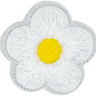 Small 5 Petal Flower (White) - Patch