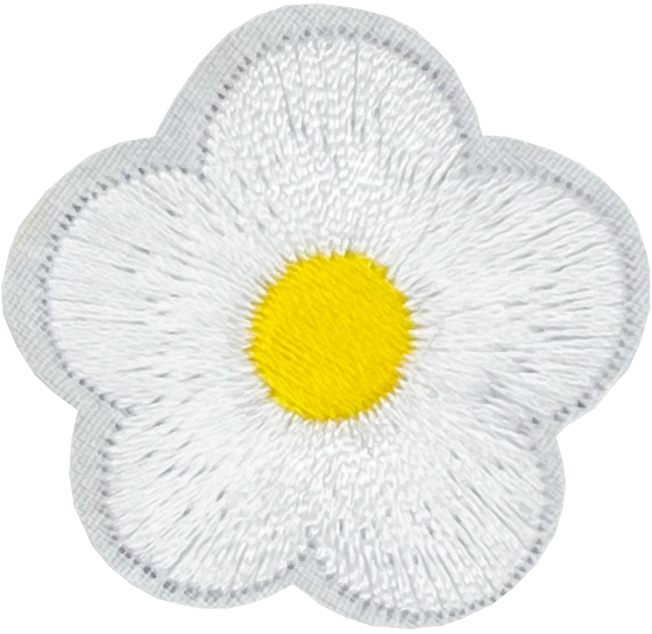 Small 5 Petal Flower (White) - Patch
