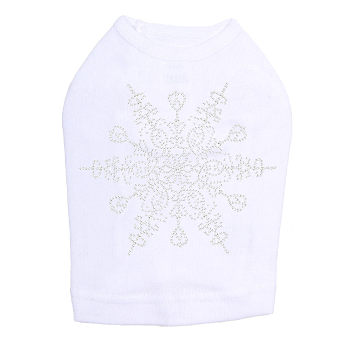 Extra Large Snowflake - Dog Tank