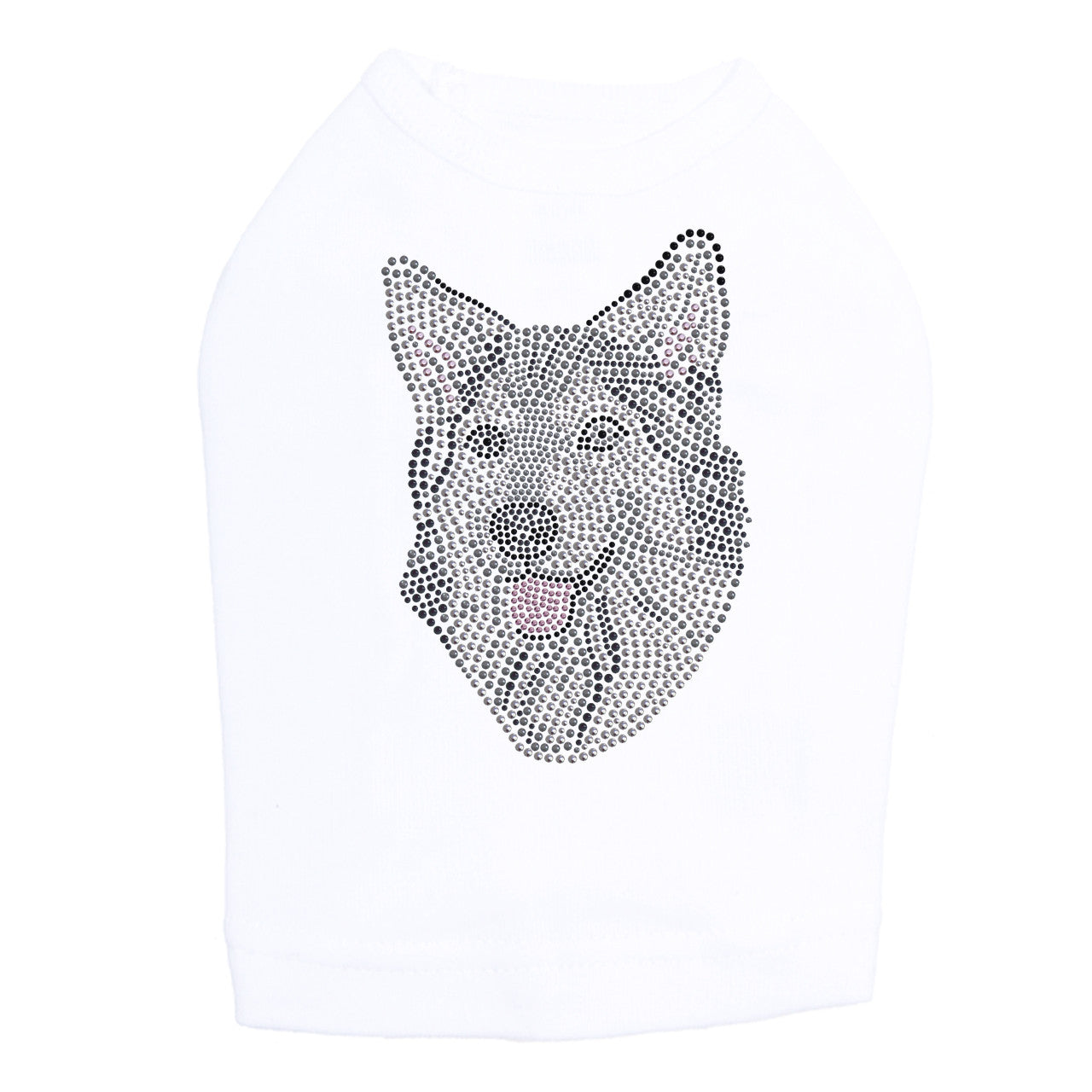 Husky/Tamaskan Face - Dog Tank