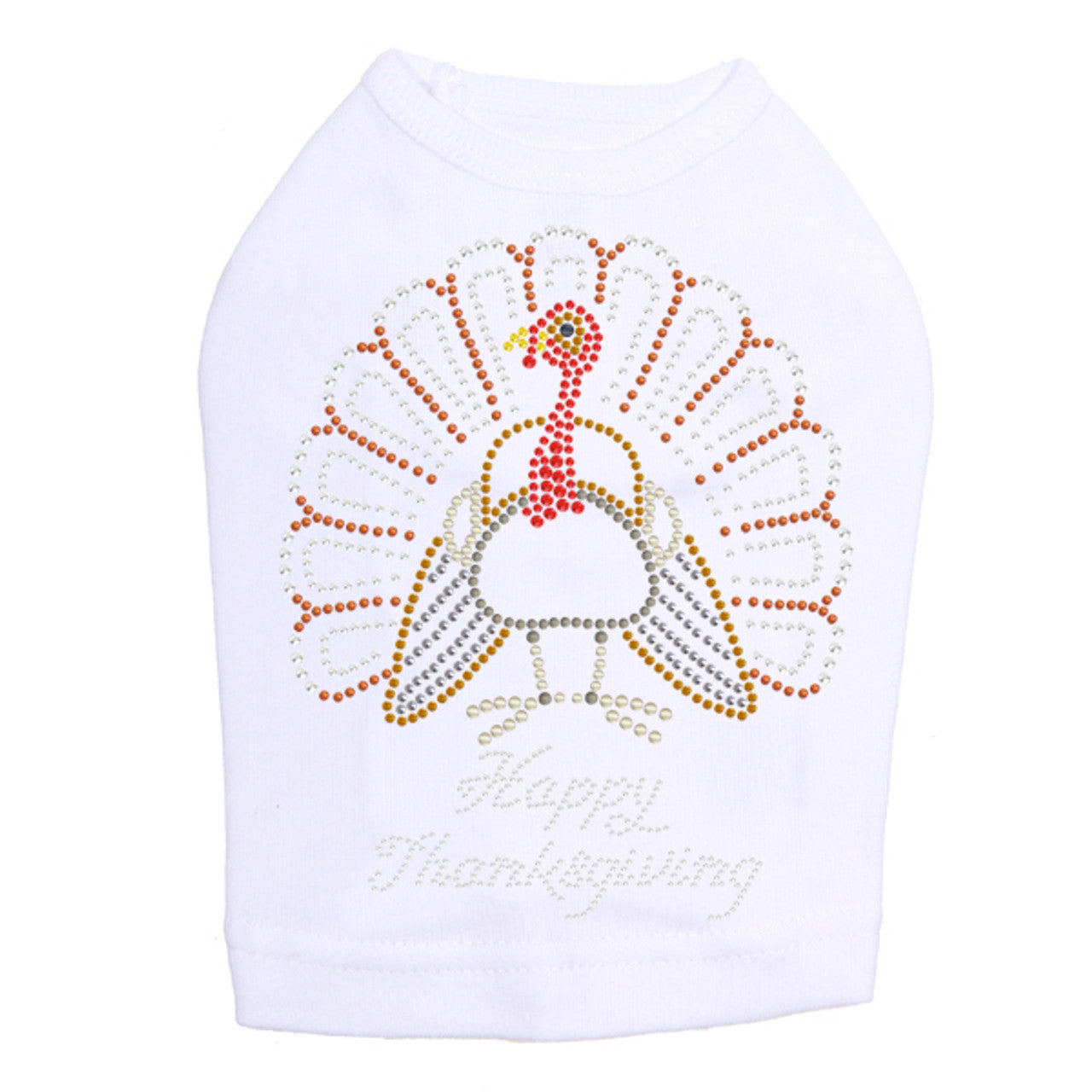 Happy Thanksgiving Turkey 2 - Dog Tank