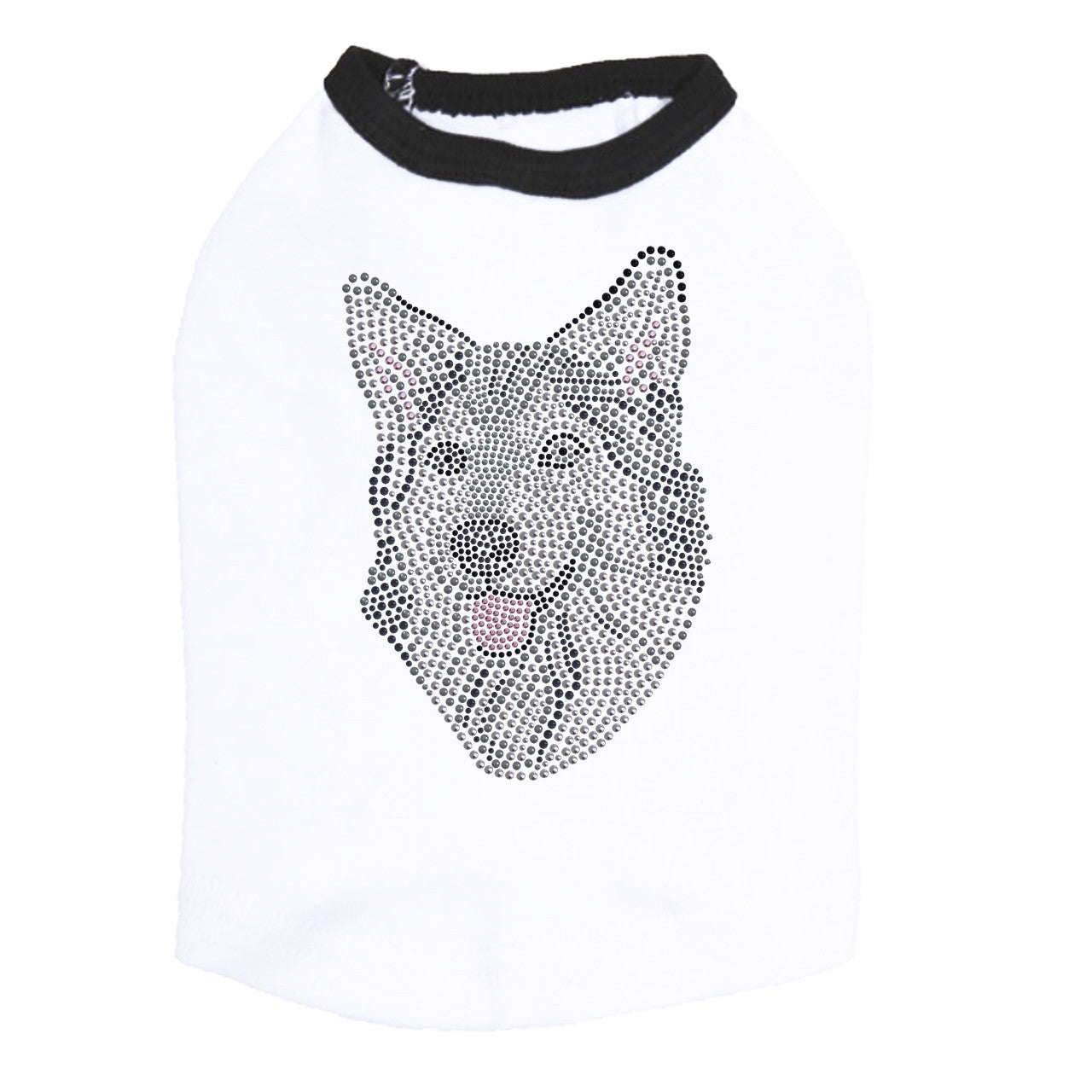 Husky/Tamaskan Face - Dog Tank