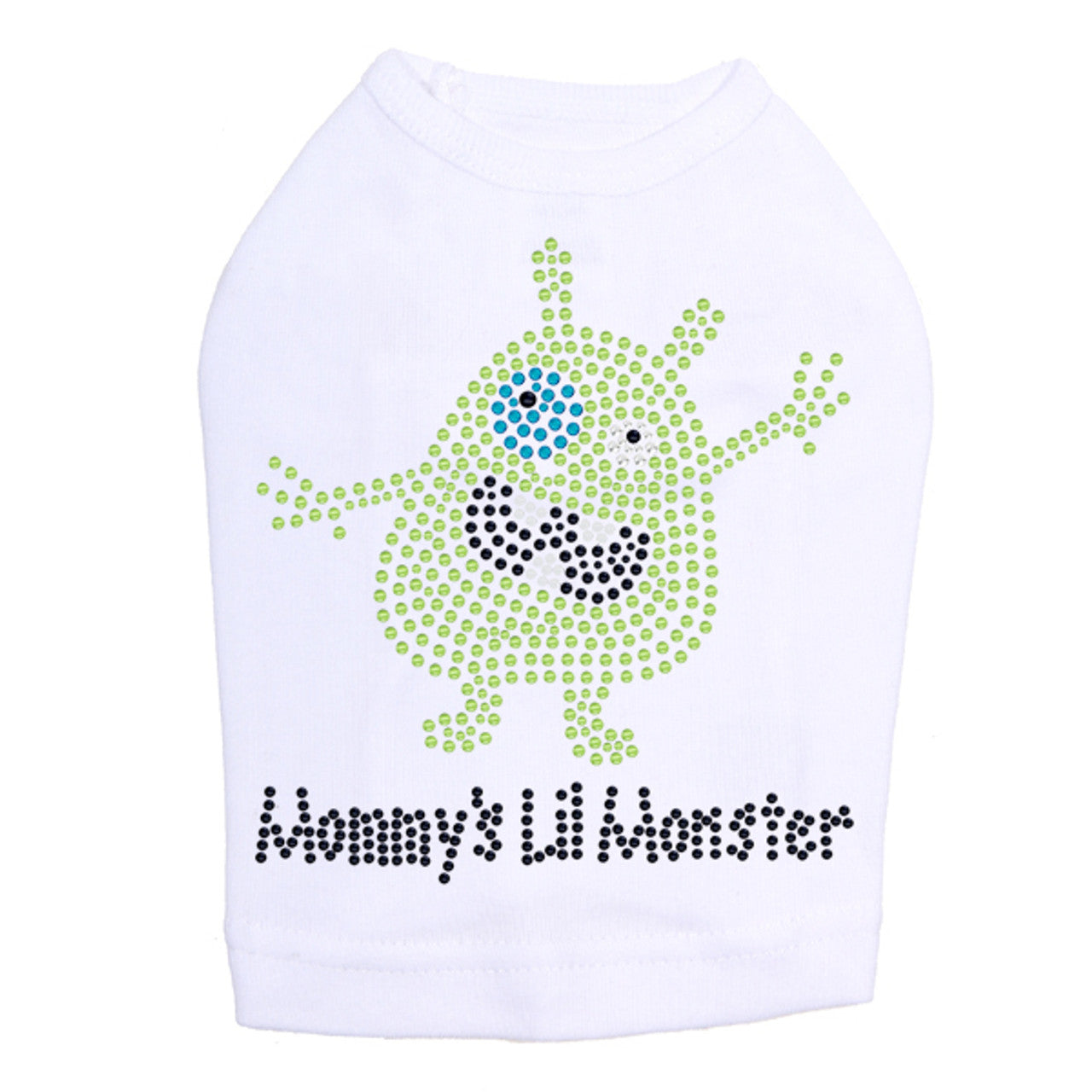 Mommys Lil Monster Green - Dog Tank