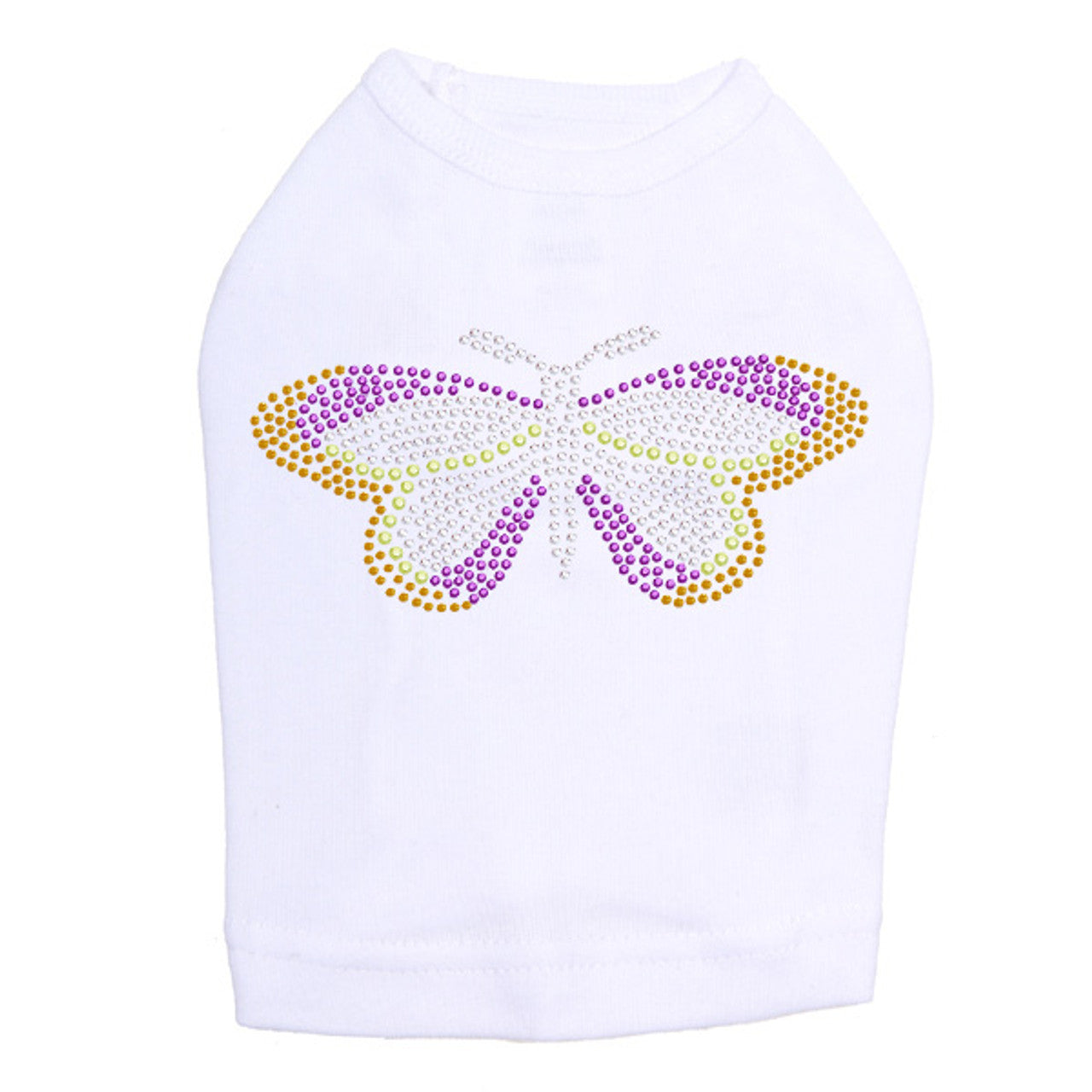 Magenta Butterfly - Dog Tank