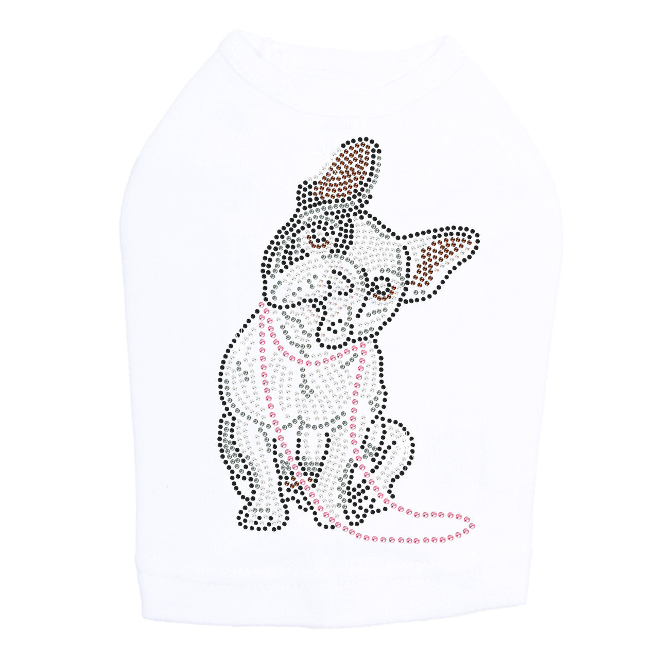 French Bull Dog with Necklace - Dog Tank