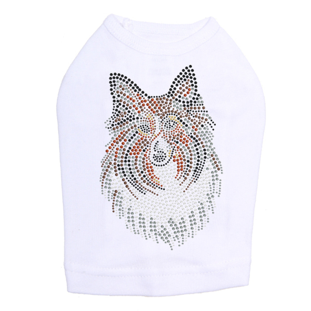 Sheltie Face - Dog Tank