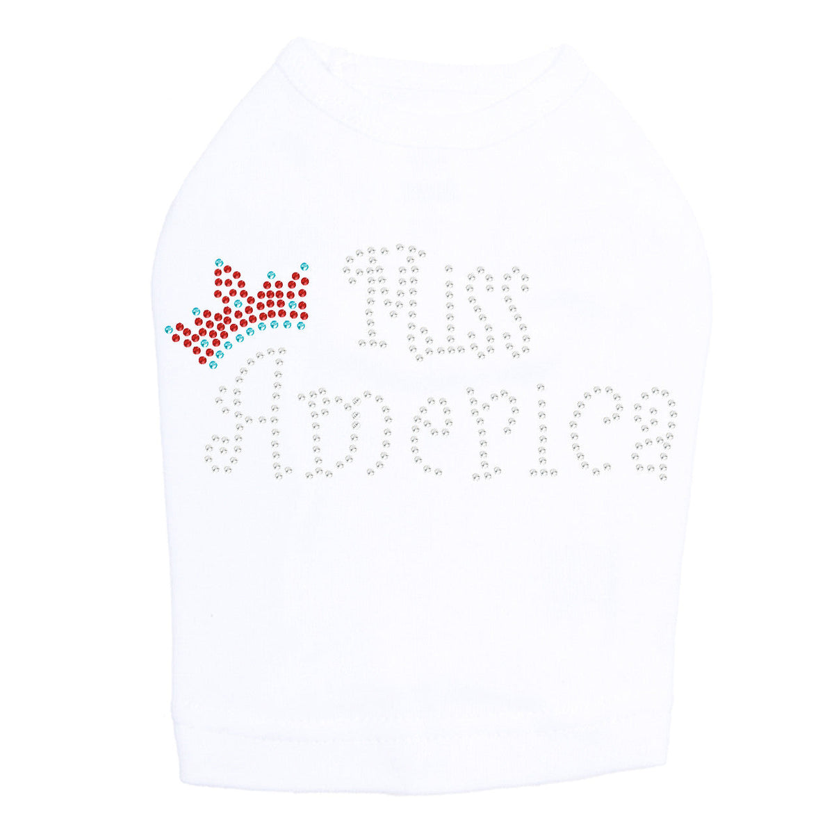 Miss America with Crown - Dog Tank