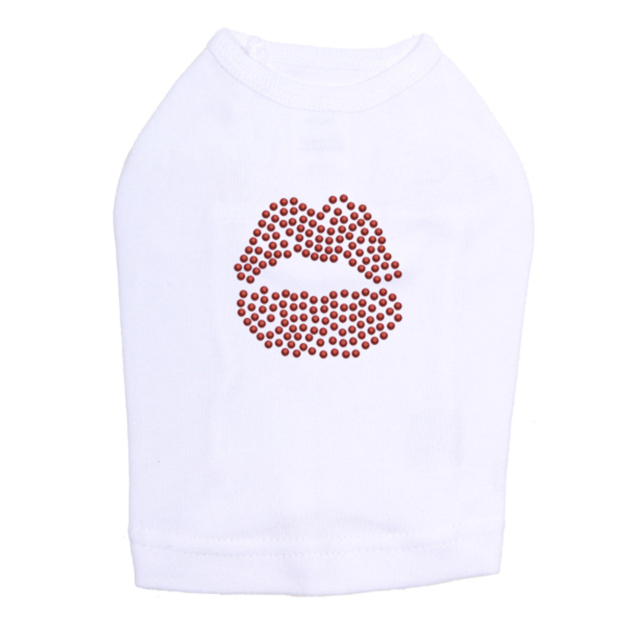 Red Lips - Dog Tank