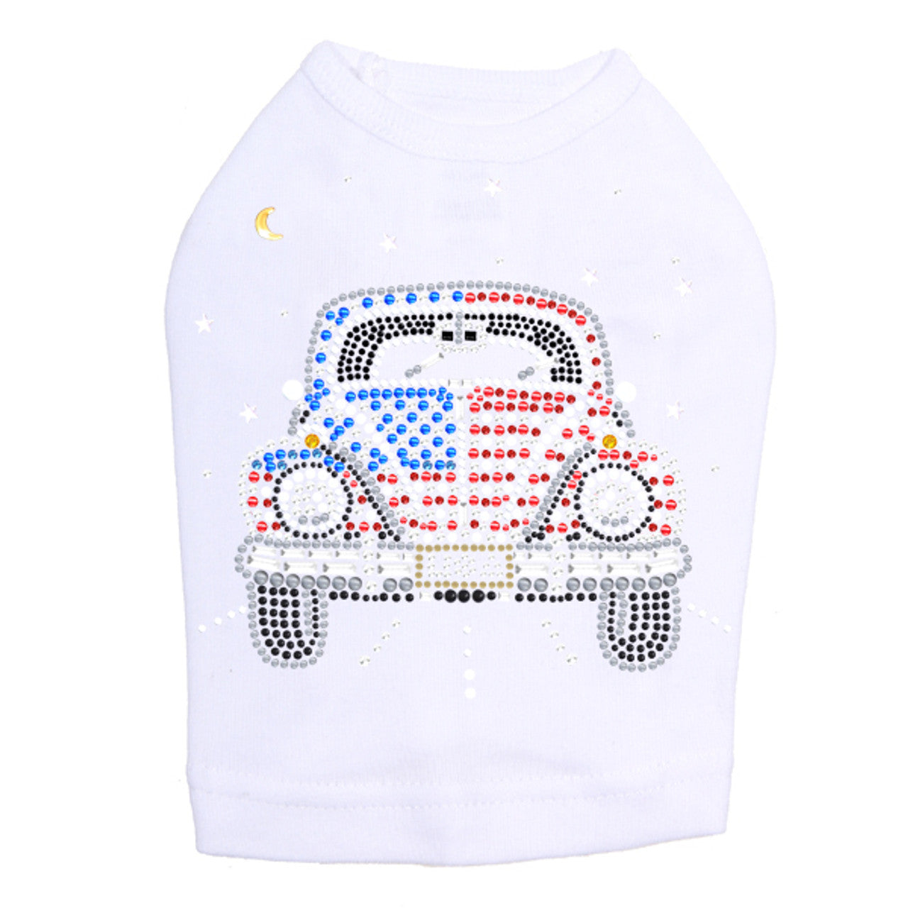 Volkswagon - Red, White, & Blue - Dog Tank