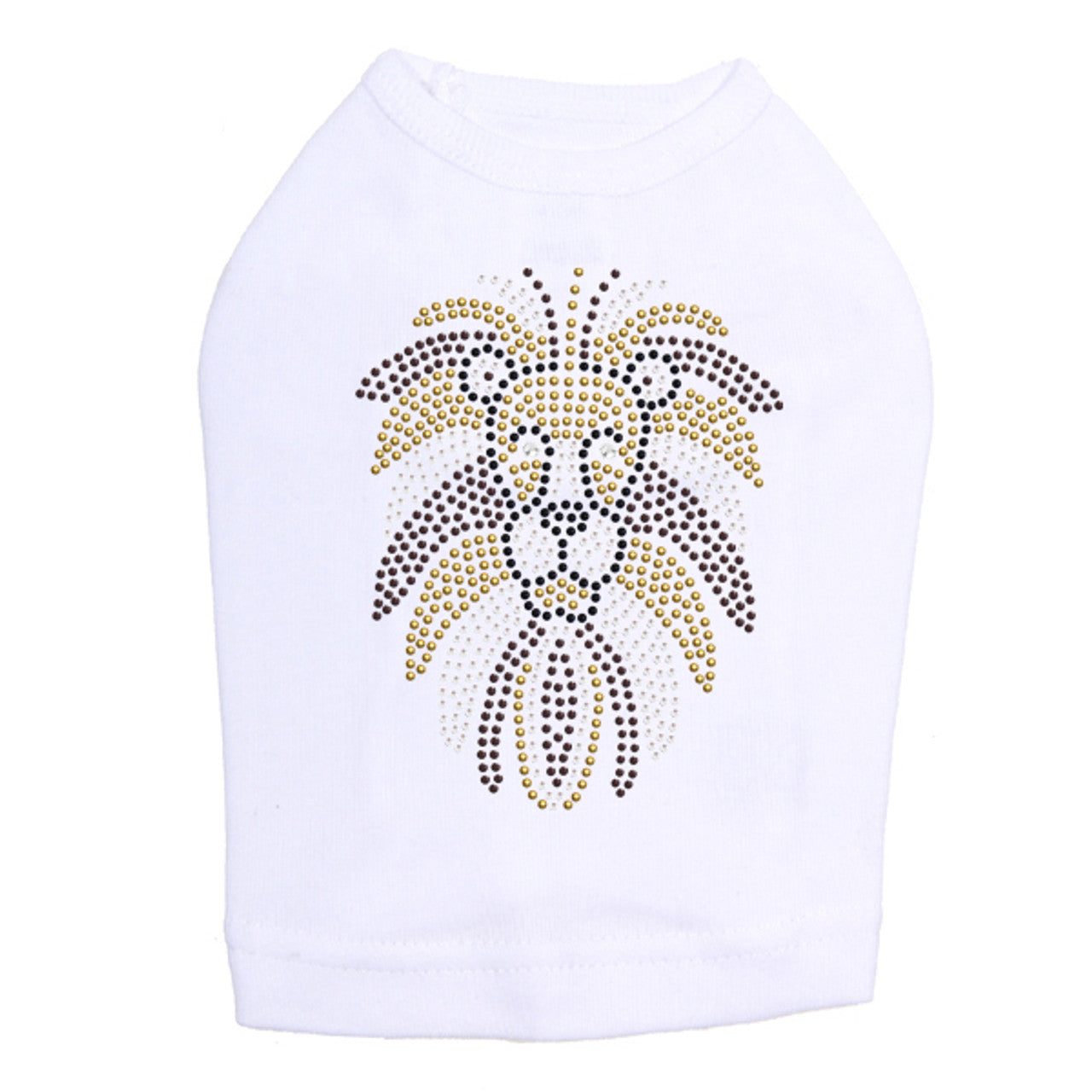 Lion Face - Dog Tank