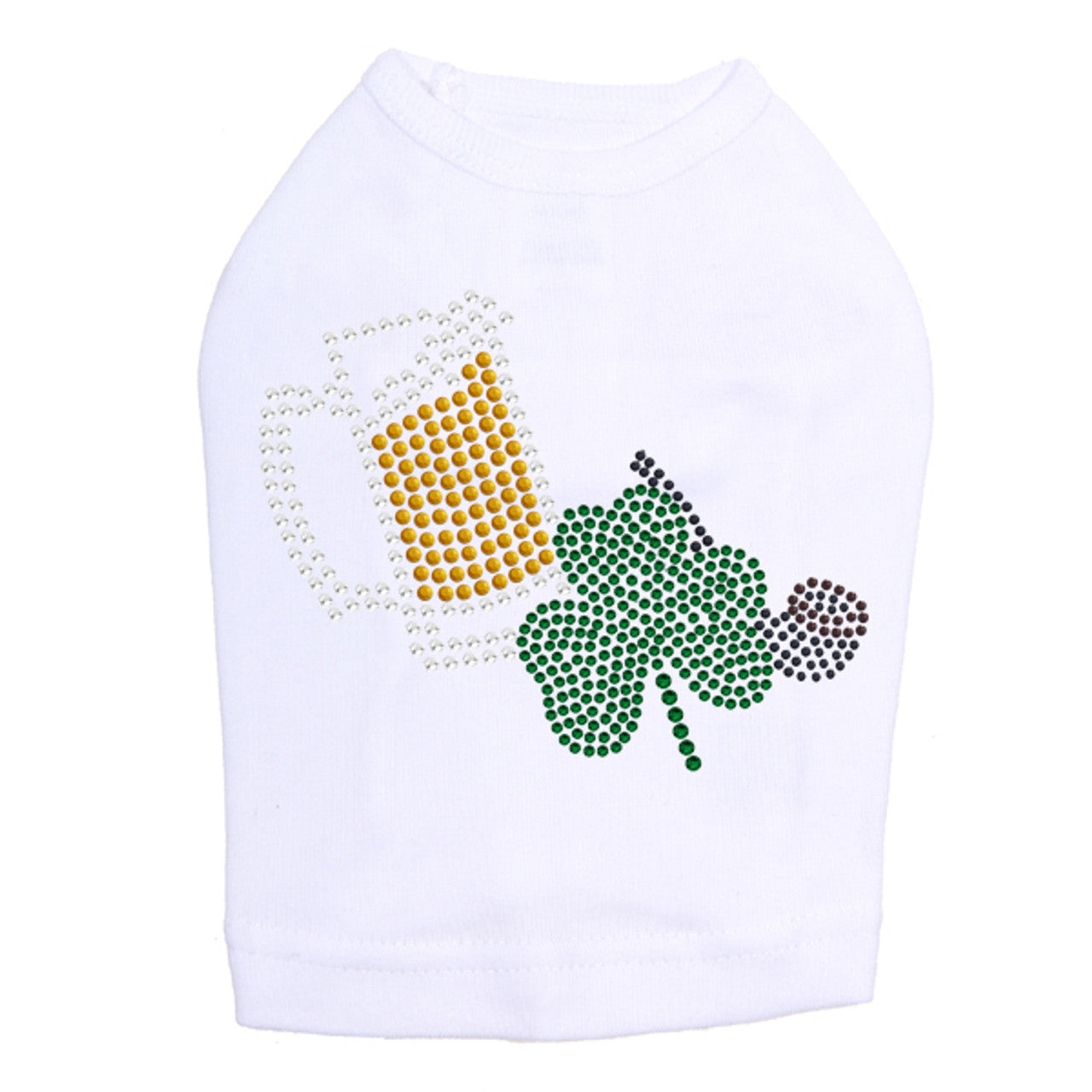 Beer Mug, Clover, & Pipe - Dog Tank