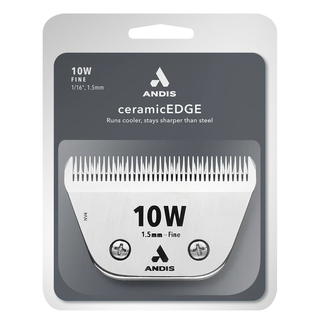 Andis #10W Fine CeramicEdge Wide Blade